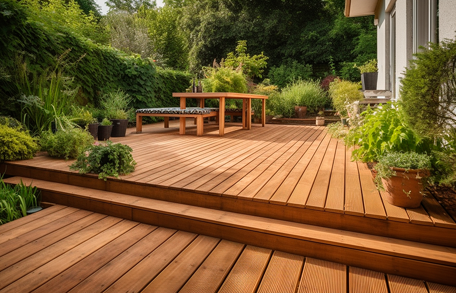 Plancher bois près de Lentilly