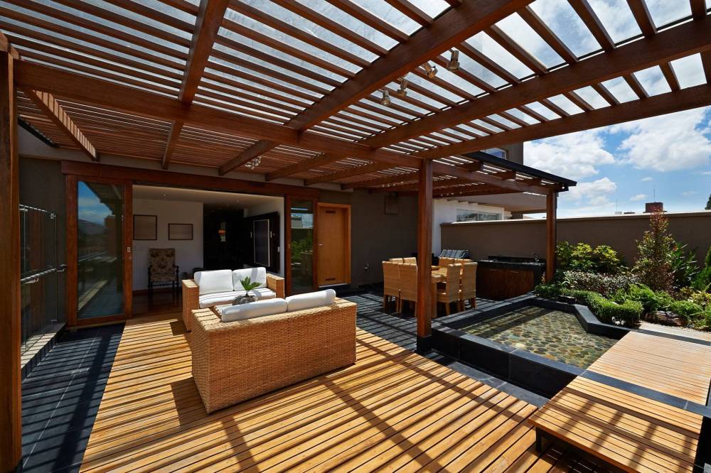 terrasse  sol bois